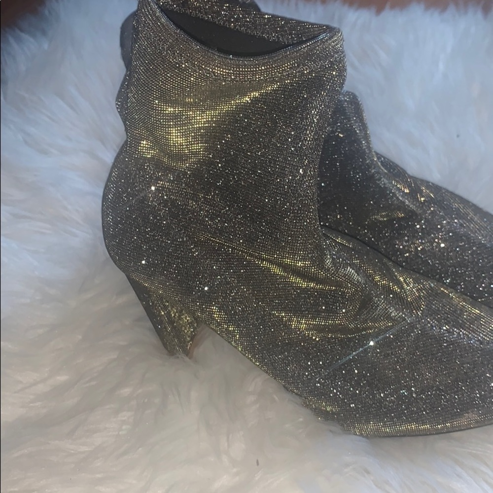 Michael Kors Gold Metallic Boots ⚡️